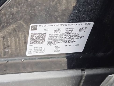 Used 2022 Chevrolet Equinox LT AWD/4WD image 37