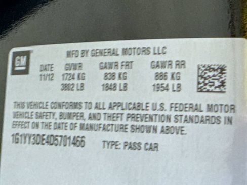 Used 2013 Chevrolet Corvette 427 w/ 1SB Preferred Equipment Group RWD image 30