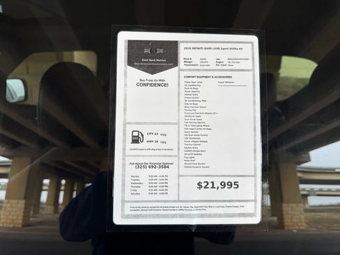 Used 2019 INFINITI QX80 Luxe image 38