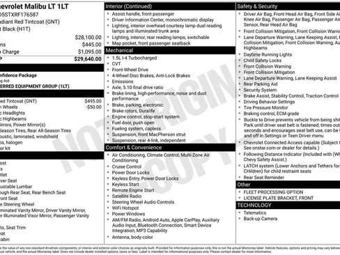Used 2024 Chevrolet Malibu LT image 29