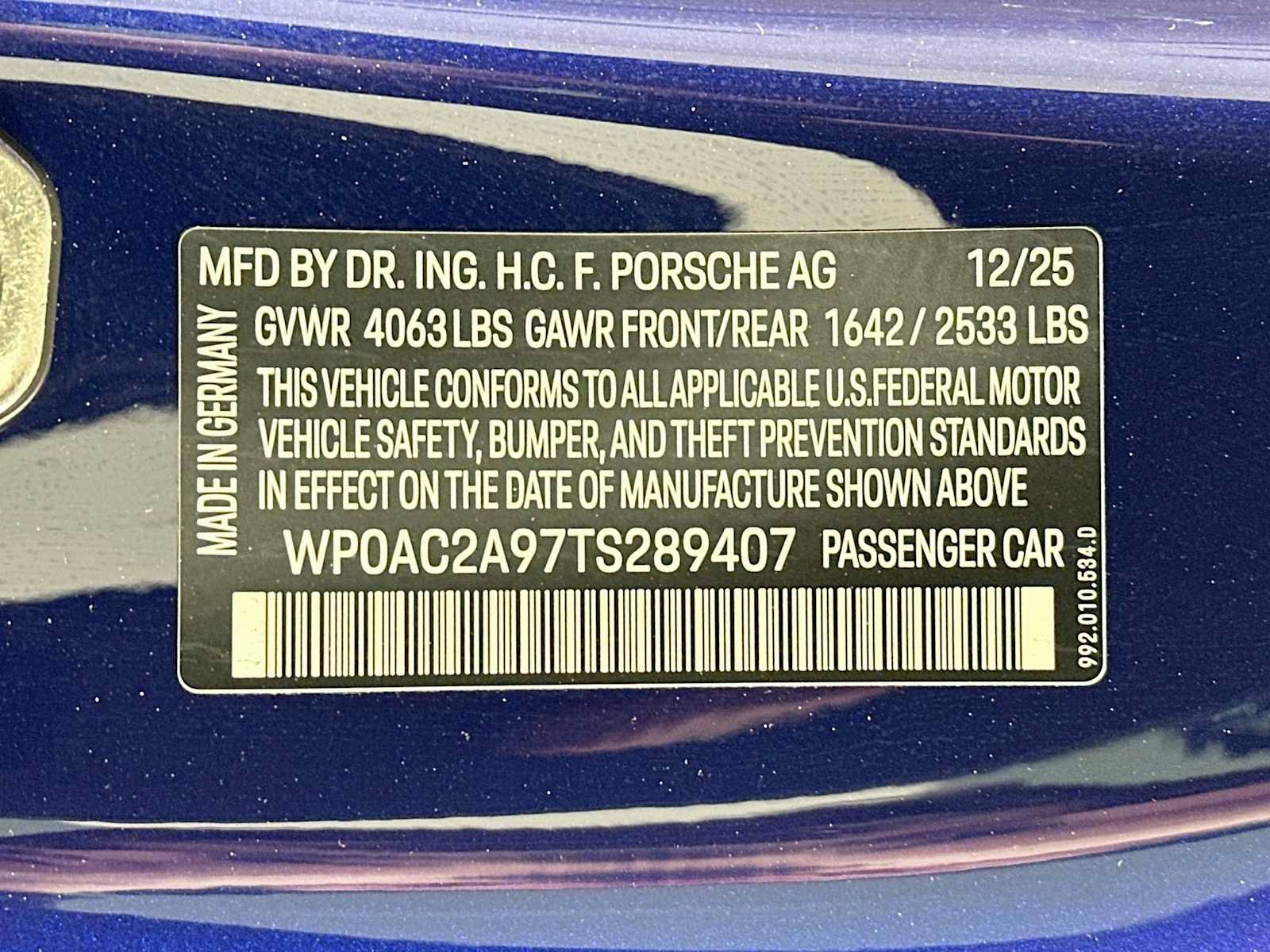 Certified 2026 Porsche 911 GT3 RWD image 32
