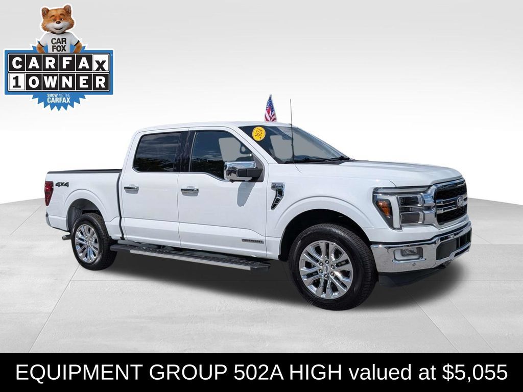 Used 2024 Ford F150 Lariat w/ Equipment Group 502A High AWD/4WD 360° Tour