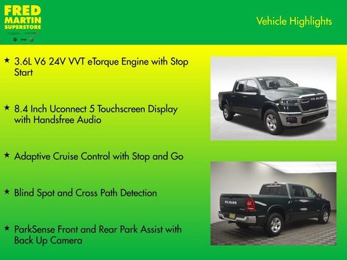 New 2026 RAM 1500 4x4 Crew Cab image 7