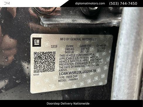 Used 2020 Cadillac CT6 V w/ LPO, Premium Carpet Package image 48