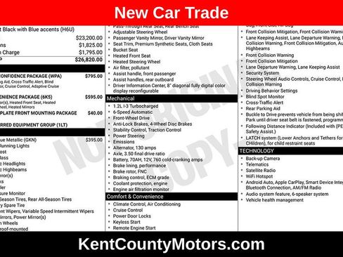 Used 2026 Chevrolet Trax LT w/ Driver Confidence Package FWD image 1