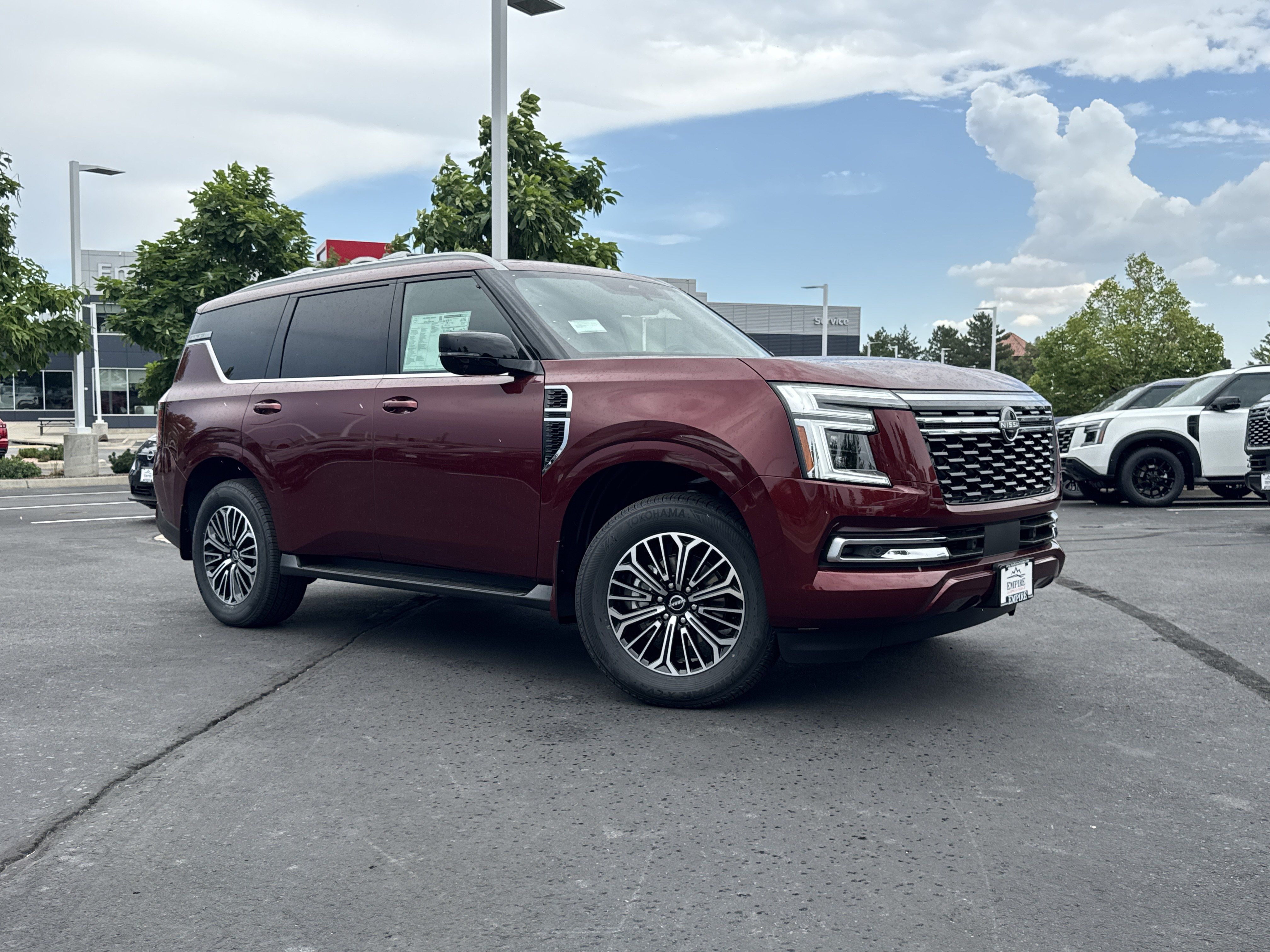 New 2026 Nissan Armada SL w/ Captain's Chari Seat Package AWD/4WD 360° Tour