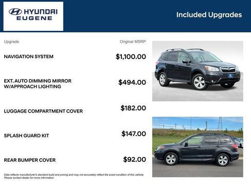 Used 2014 Subaru Forester 2.5i Limited AWD/4WD image 14