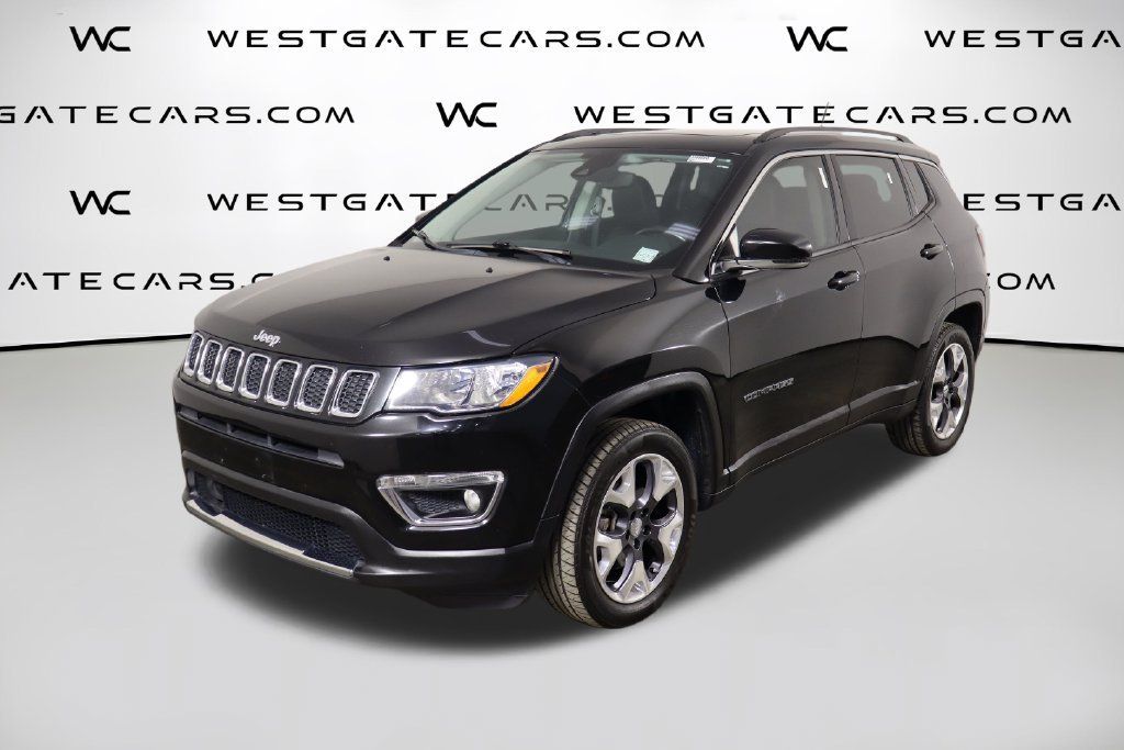Used 2021 Jeep Compass Limited w/ Sun and Sound Group AWD/4WD 360° Tour