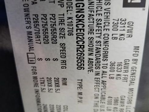 Used 2012 Chevrolet Tahoe LTZ image 51