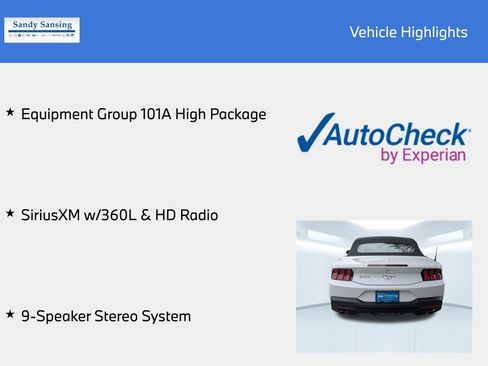 New 2025 Ford Mustang Convertible image 8