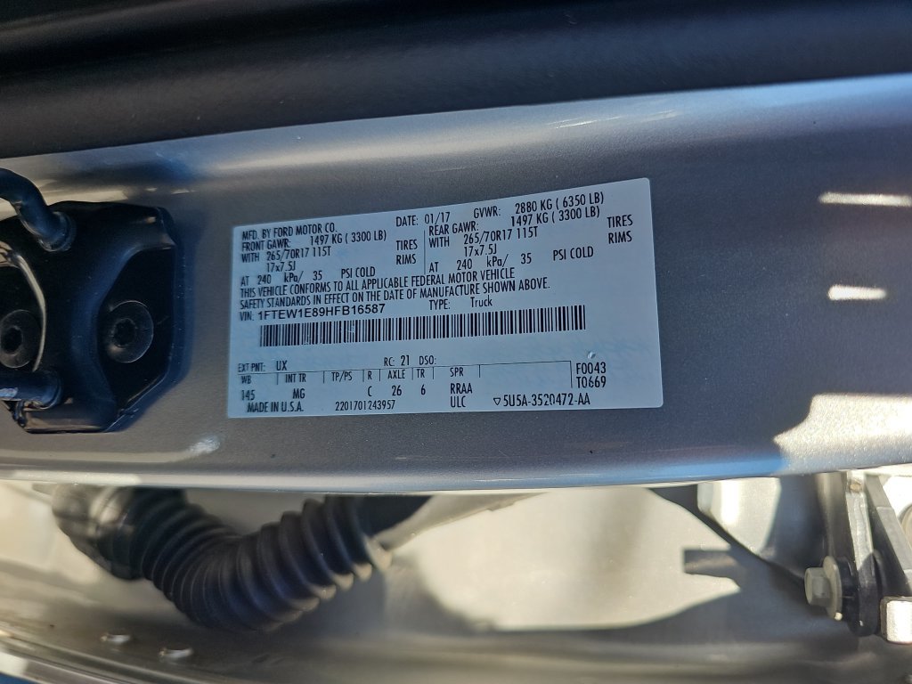 Used 2017 Ford F150 XLT w/ Equipment Group 301A Mid AWD/4WD image 32