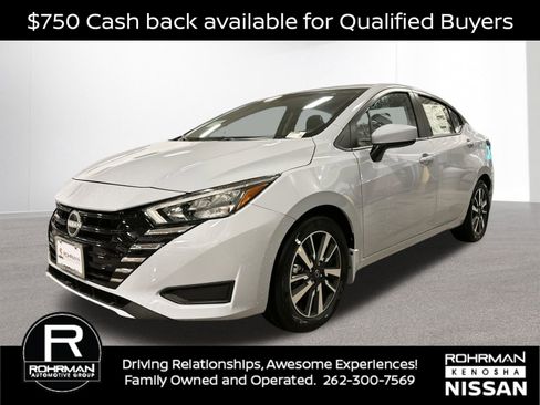 New 2025 Nissan Versa SV w/ Trunk Package image 1