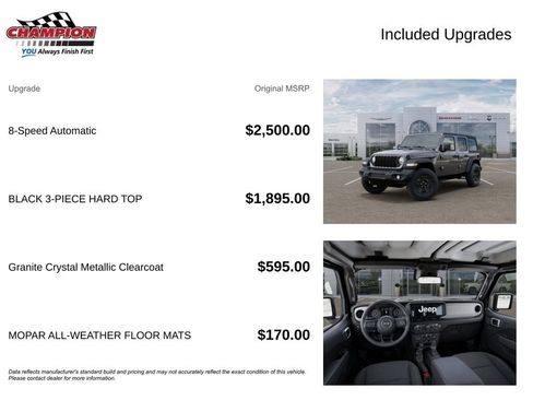 New 2026 Jeep Wrangler Unlimited Sport AWD/4WD image 6