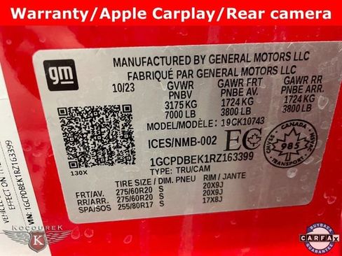 Used 2024 Chevrolet Silverado 1500 Custom image 26