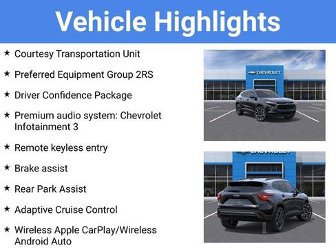 New 2026 Chevrolet Trax RS w/ Driver Confidence Package FWD image 4