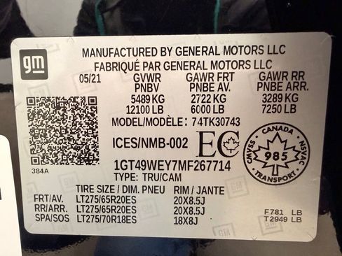 Used 2021 GMC Sierra 3500 Denali w/ Denali Ultimate Package AWD/4WD image 39