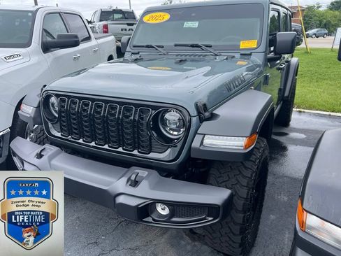 Certified 2025 Jeep Wrangler Unlimited Sport AWD/4WD image 1
