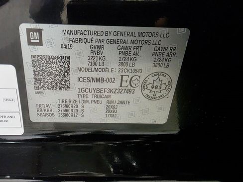 Used 2019 Chevrolet Silverado 1500 Custom image 37