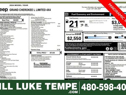 Used 2024 Jeep Grand Cherokee L Limited w/ Luxury Tech Group II