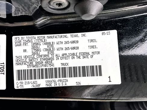 Used 2023 Toyota Tundra Platinum AWD/4WD image 37