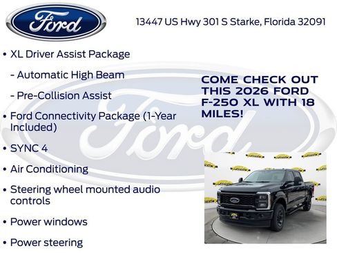 New 2026 Ford F250 XL w/ STX Appearance Package image 25