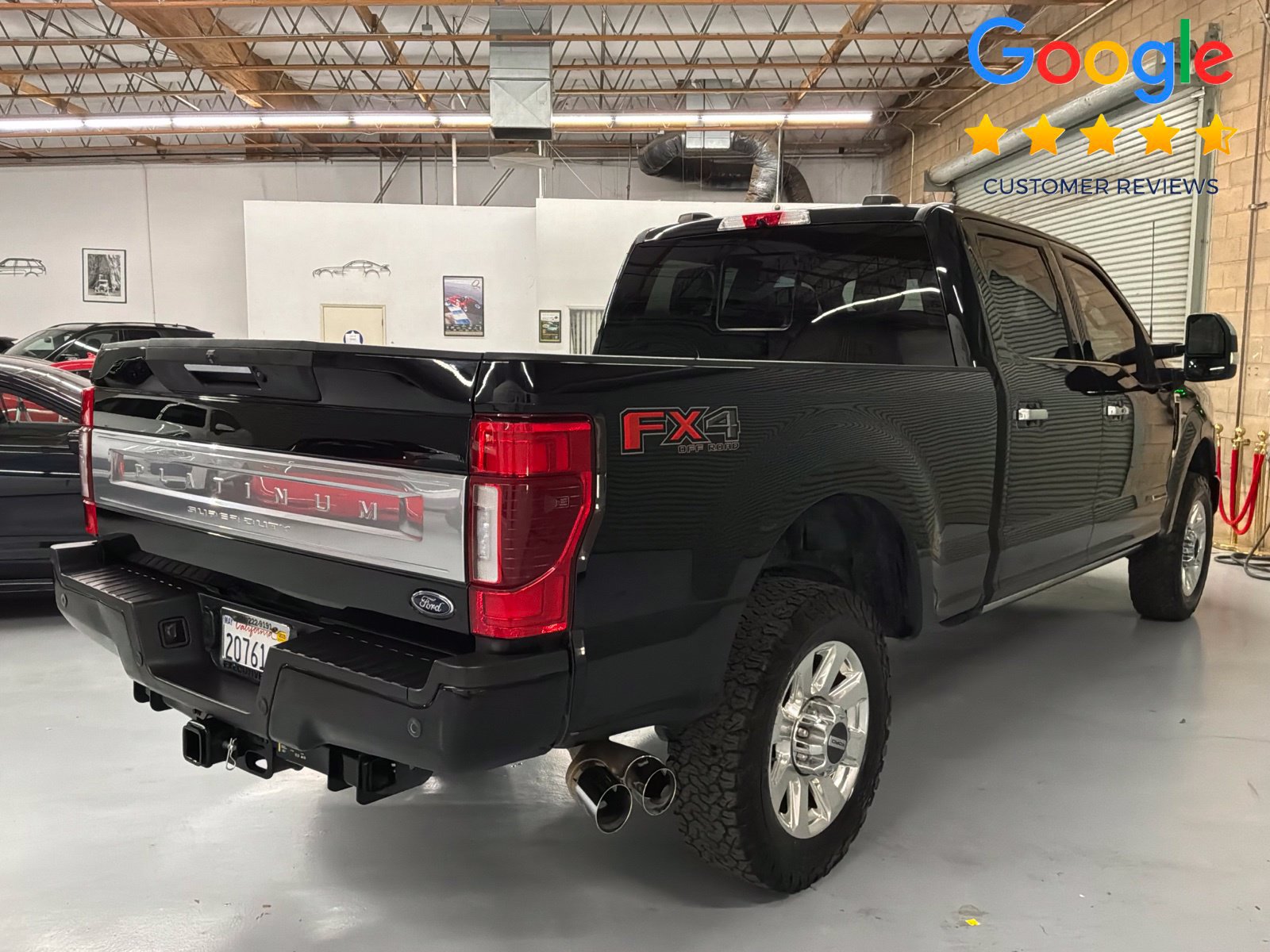 Used 2022 Ford F250 Platinum w/ FX4 Off-Road Package AWD/4WD image 5