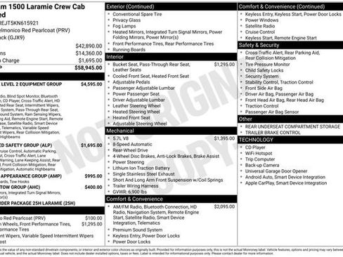 Used 2019 RAM 1500 Laramie RWD image 3