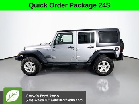 Used 2014 Jeep Wrangler Unlimited Sport w/ Quick Order Package 24S AWD/4WD image 4
