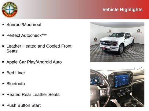 Used 2022 Ford F150 Platinum w/ Max Trailer Tow Package AWD/4WD image 2