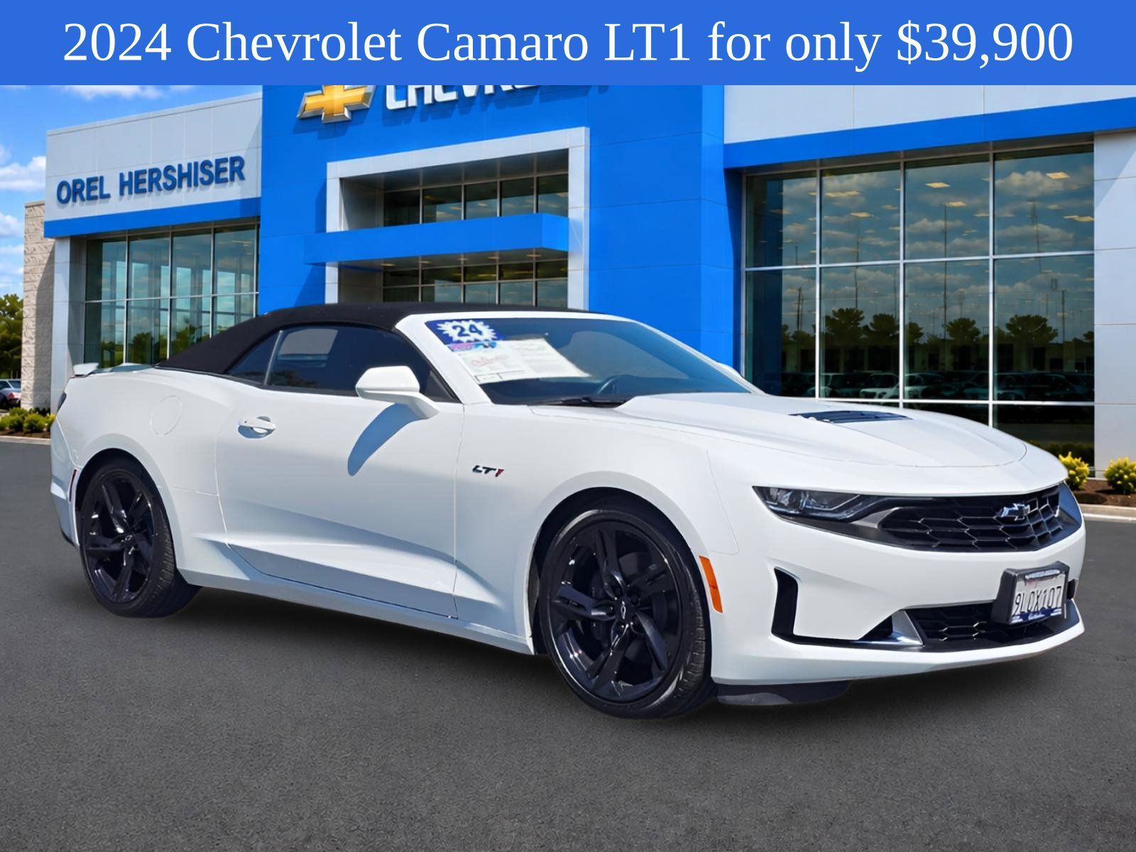 Used 2024 Chevrolet Camaro LT w/ RS Package RWD image 3