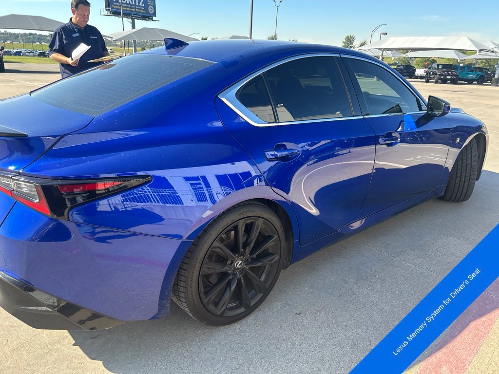 Used 2023 Lexus IS 350 F Sport w/ Memory Package RWD image 9