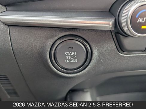 New 2026 MAZDA MAZDA3 2.5 S Sedan w/ Preferred Pkg image 24