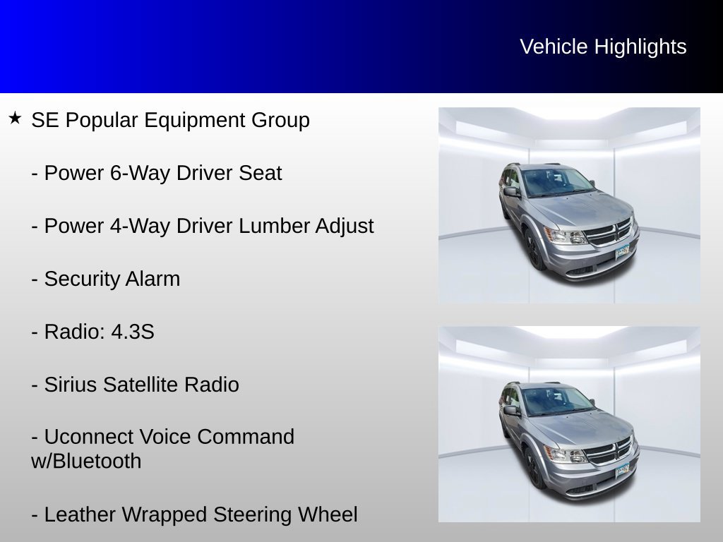 Used 2020 Dodge Journey SE w/ SE Popular Equipment Group FWD image 8