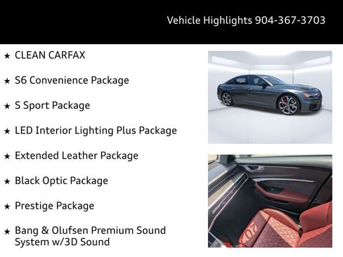 Certified 2024 Audi S6 Prestige AWD/4WD image 11