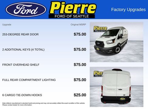 New 2025 Ford Transit 250 148 Medium Roof w/ Load Area Protection Package image 14