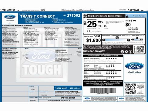 Used 2016 Ford Transit Connect XLT image 2