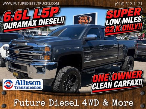 Used 2017 Chevrolet Silverado 2500 LTZ w/ Duramax Plus Package AWD/4WD image 1
