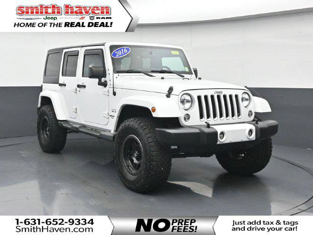 Certified 2016 Jeep Wrangler Unlimited Sahara w/ Dual Top Group AWD/4WD image 1