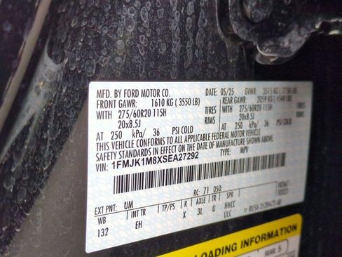 Used 2025 Ford Expedition Max Platinum AWD/4WD image 32