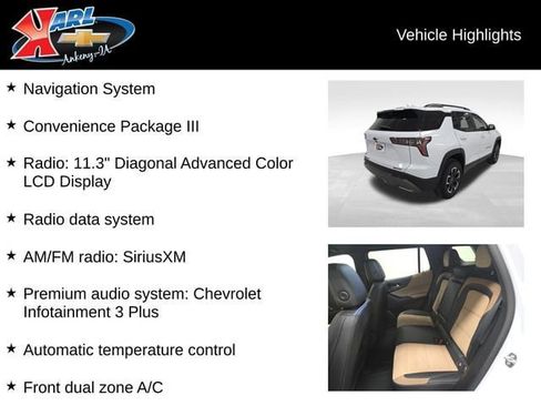 New 2026 Chevrolet Equinox ACTIV w/ Convenience Package III AWD/4WD image 3