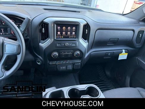 New 2026 Chevrolet Silverado 1500 Custom w/ Turbomax Blackout Package AWD/4WD image 18