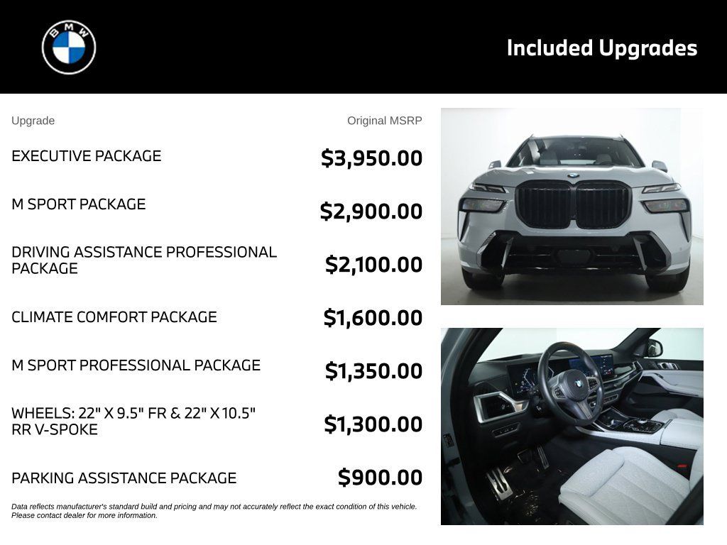 Used 2024 BMW X7 xDrive40i w/ Executive Package AWD/4WD image 4