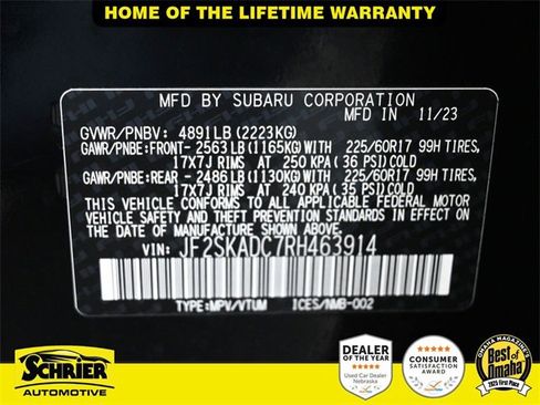 Used 2024 Subaru Forester Premium image 51