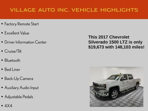 Used 2017 Chevrolet Silverado 1500 LTZ w/ Sport Package image 21