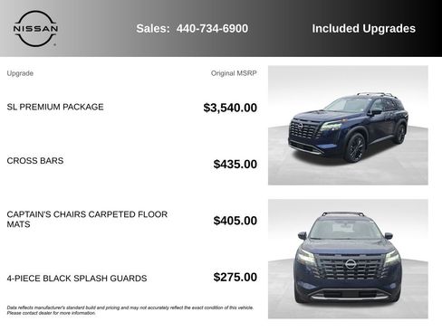 New 2026 Nissan Pathfinder SL w/ SL Premium Package image 7