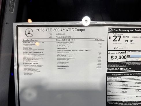 Used 2026 Mercedes-Benz CLE 300 4MATIC Coupe image 16