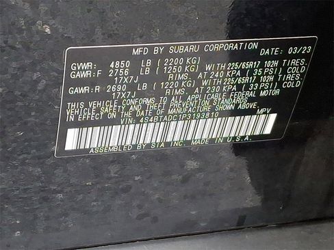 Used 2023 Subaru Outback Premium image 27