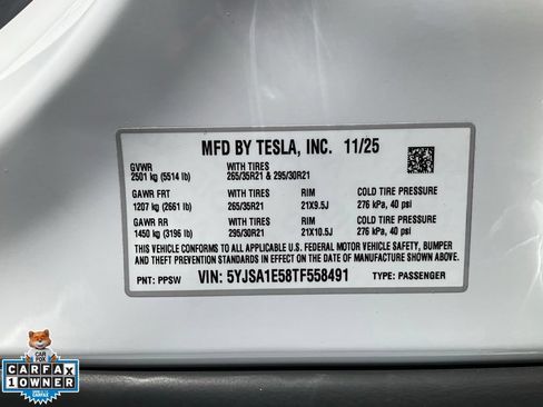 Used 2026 Tesla Model S AWD/4WD image 22