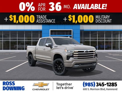 New 2026 Chevrolet Silverado 1500 High Country AWD/4WD image 1