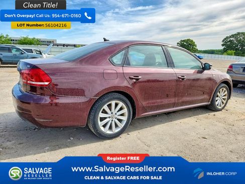 Used 2014 Volkswagen Passat 1.8T Wolfsburg Edition FWD image 4